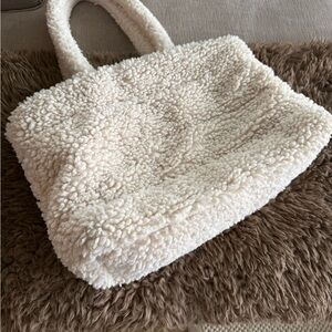 Universal Thread Cream Sherpa Tote